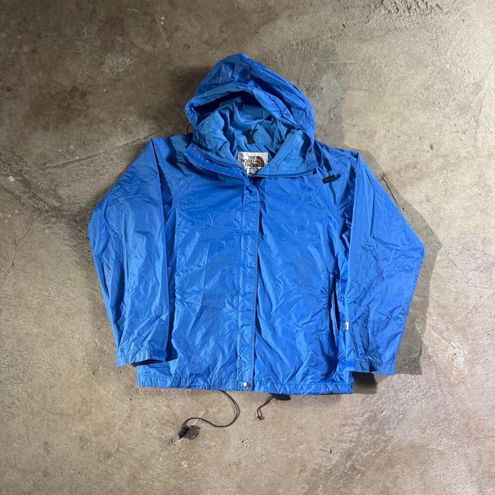 Vintage 80’s 90’s The North Face Blue Gore-Tex Rain Jacket